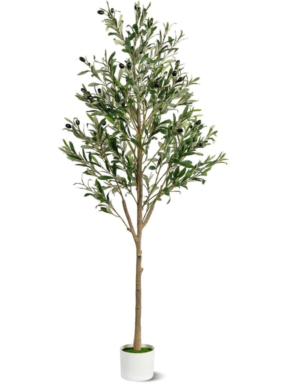 5FT Faux Olive Tree - Lifelike Indoor Potted Plant for Home & Office Decor